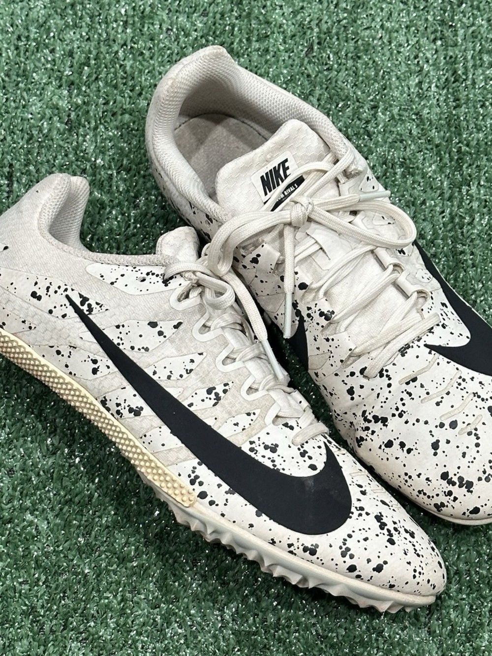 Nike Zoom Rival S 9 'Paint Splatter' track and field spikes size men’s 11.5